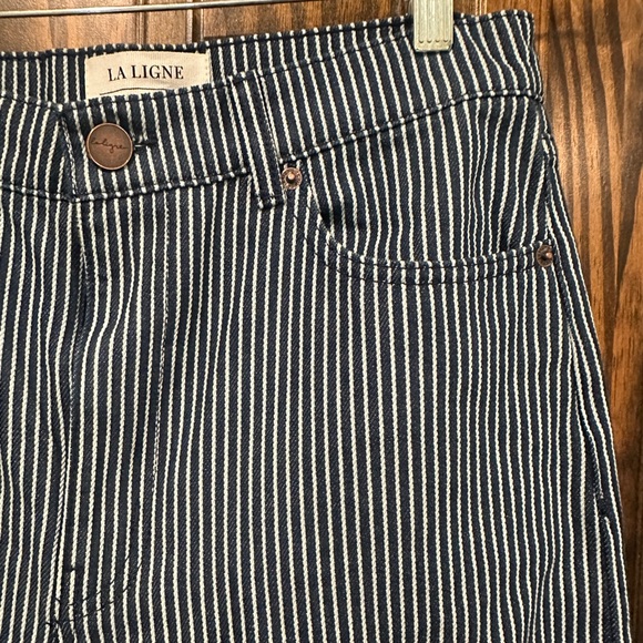 La Ligne Isadora High Rise Wide-Leg Jean - Picture 4 of 14